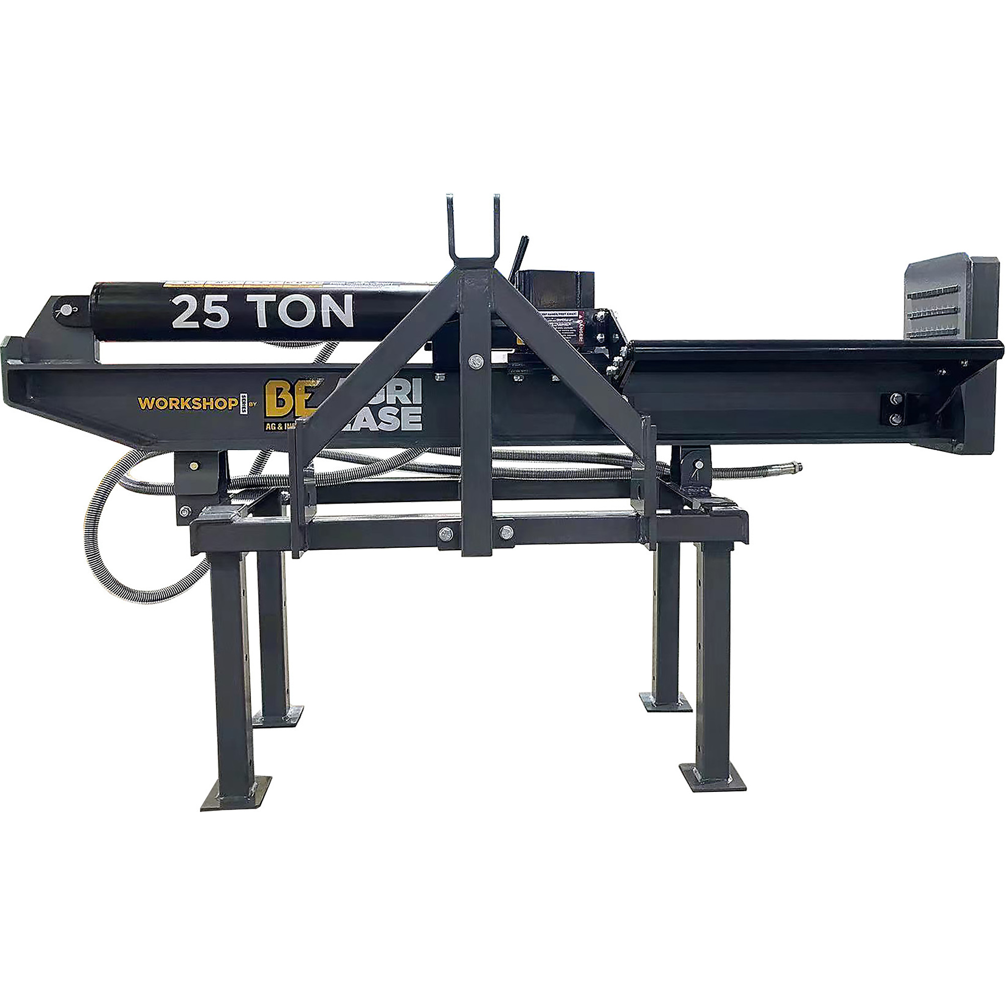 Braber, 25-Ton 3-Point Log Splitter, Ram Force 25 Tons, Max. Log Diameter 20 in, Max. Log Length 22 in, Model# BE-LS25T3PT